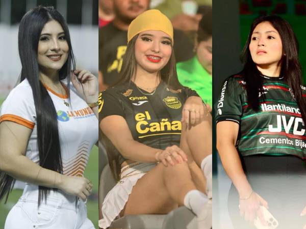 ¡Enamoraron previo al derbi! Te compartimos las mejores imágenes del ambiente y las chicas que cautivaron en San Pedro Sula.