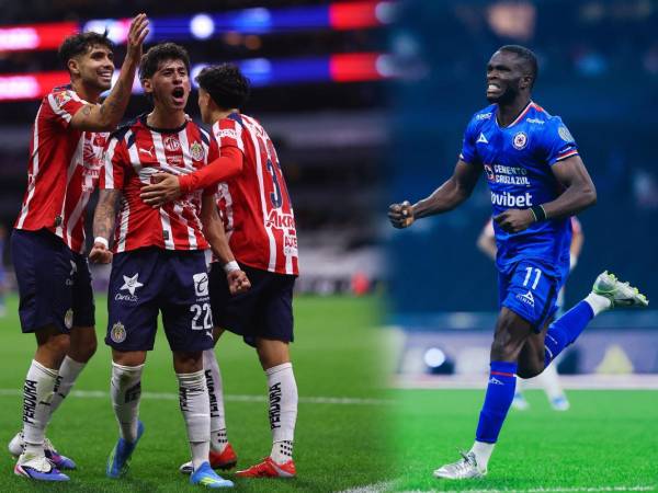Cruz Azul y Chivas empataron en partidazo de cuatro goles en las semifinales de la Liga MX.
