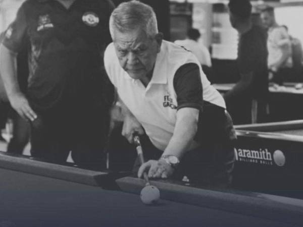 Foto reciente de Félix García, Chimbomba, quien falleció en Tegucigalpa este sábado 14 de febrero.