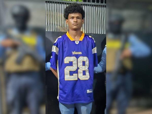 Momentos de la captura de José Milton Hernández Meza, alias “Colocho, presunto integrante activo de la MS-13.