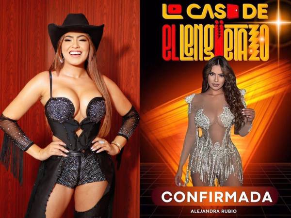 La excéntrica expresentadora de televisión hondureña Alejandra Rubio sorprendió recientemente a sus seguidores al revelar que no formará parte del reality show La Casa de El Lengüetazo, pese a haber sido una de las participantes confirmadas semanas atrás.