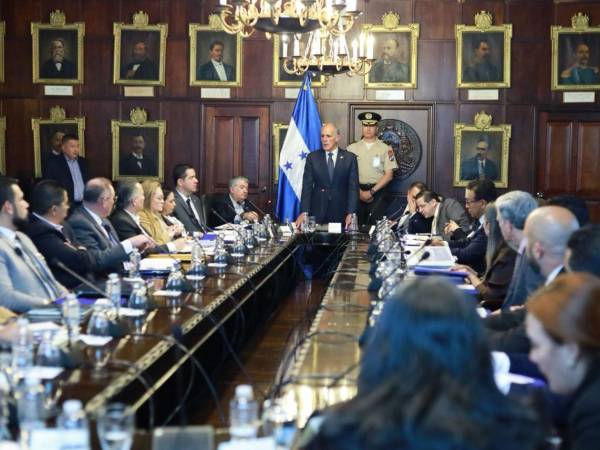 Consejo de Ministros del gobierno del presidente de Honduras, Nasry Asfura.