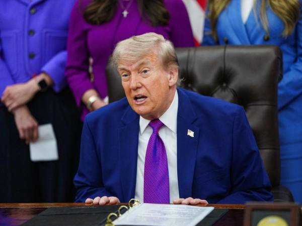 El presidente de Estados Unidos, Donald Trump.