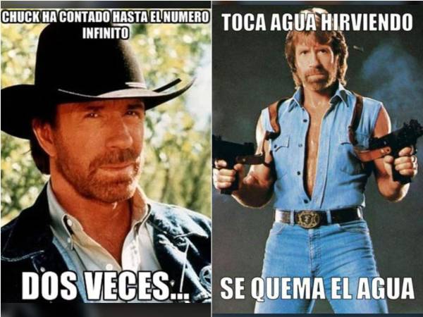 La imagen de Chuck Norris como símbolo de fuerza y “inmortalidad” trascendió hace casi dos décadas del cine y la televisión a internet, dando origen a uno de los memes más populares de la cultura digital: los llamados “Chuck Norris Facts”.