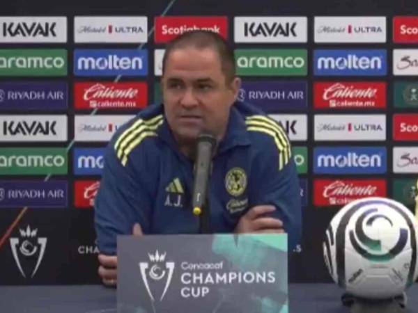 André Jardine, entrenador del América, en la previa del juego ante el Olimpia.