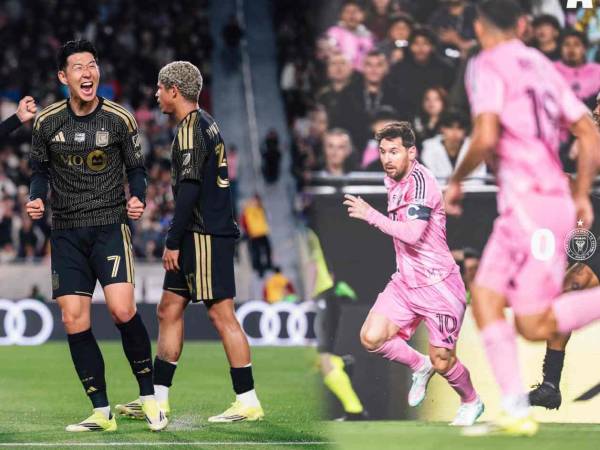 LAFC de Heung Min Son y el Inter Miami de Messi se estrenaron esta noche en la temporada 2026 de la MLS.
