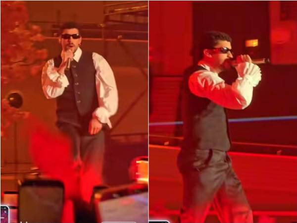 Bad Bunny se presentó en Tokio en el marco del Spotify Billions Club Live.