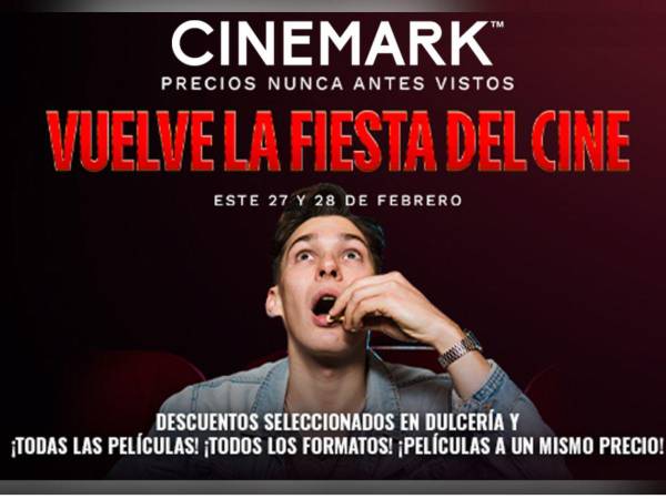 Cinemark ofrecerá promociones en el área de dulcería, como un 20% de descuento en el Combo Chilidog, por ejemplo.