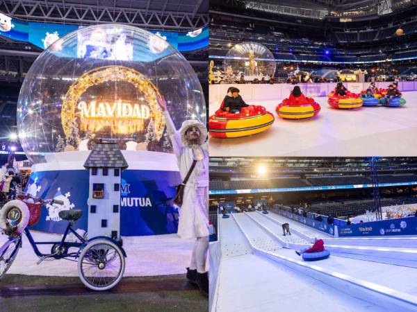 El Real Madrid volvió a sorprender al mundo al transformar el estadio Santiago Bernabéu en un auténtico escenario navideño, demostrando una vez más la versatilidad de su renovado templo deportivo.