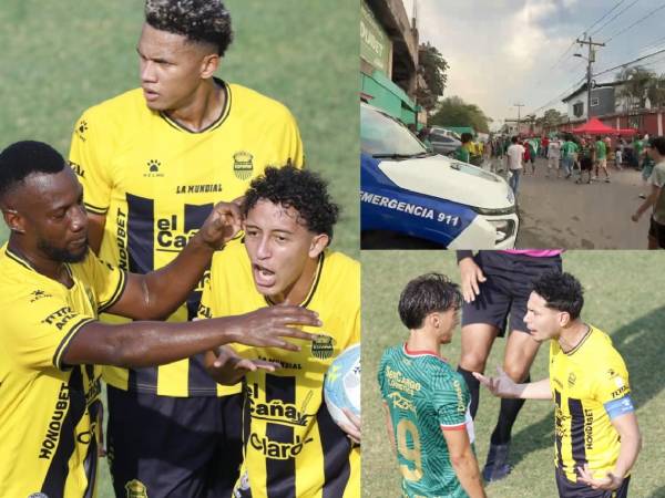 Marathón y Real España protagonizaron un intenso derbi en San Pedro Sula. Te mostramos las mejores imágenes del primer partido en las triangulares.