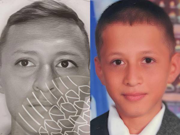 Fotografías en vida de Leonardo Gustavo y Denilson Gerardo Alcerro Claros.