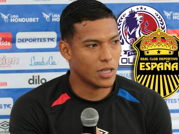 Onan Rodríguez en conferencia de prensa previo al clásico ante Real España en la jornada 9.