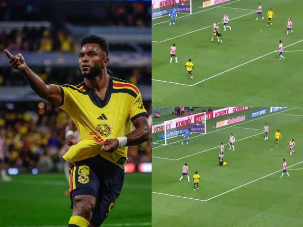 Borja se destapó con un doblete para darle el empate al América ante Chivas-