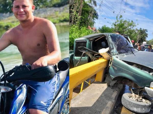 El percanse vial ocurrió en la carretera CA-13, a la altura de la aldea El Perú jurisdicción de La Ceiba, Atlántida.