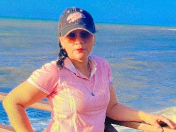 Fotografía en vida de Marilena Martínez, quien falleció tras una semana hospitalizada por quemaduras que sufrió durante un incendio en su vivienda en La Ceiba.