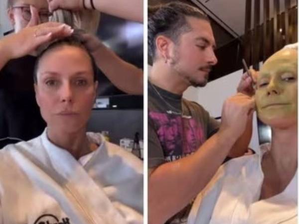 La supermodelo alemana Heidi Klum volvió a robarse los reflectores en su tradicional fiesta de Halloween en Nueva York, esta vez con un disfraz que combinó fantasía, horror y un despliegue técnico impresionante.