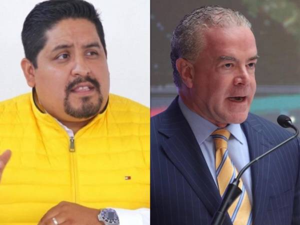 Jacobo Reyes León (izquierda), es un presunto líder criminal socio del exdirector de Miss Universo en México, Raúl Rocha (derecha).