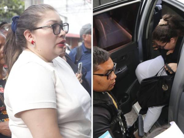 Imagen de archivo: Kefi Esmeralda Gavarrete, esposa de Iván Velásquez.