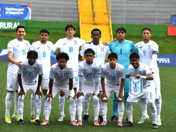 El 11 titular de Honduras que sufrió un amargo empate de 2-2 ante Panamá por los Juegos Deportivos Centroamericanos.