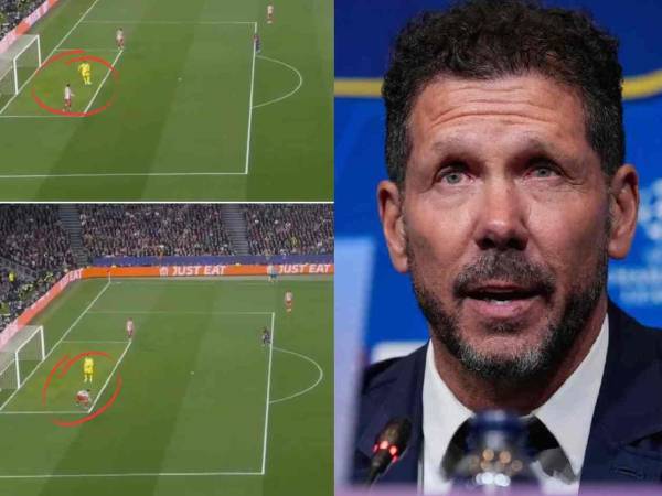 Simeone analizó el triunfo de su equipo ante el Barcelona en la ida de cuartos de final de Champions.