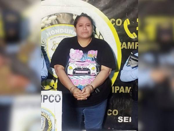 La fémina fue identificada como Maryori Vanessa Hidalgo Cerrato, de 39 años, conocida con el alias de “La Osa”.