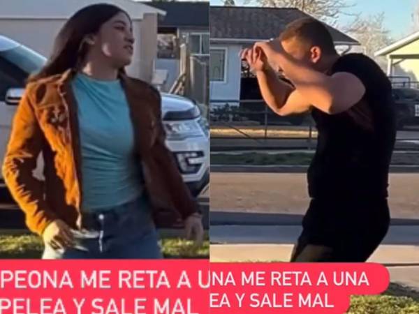 Una campeona nacional de artes marciales aseguraba que ella podía ganarle a un hombre en un combate, pero todo le salió mal y ahora su derrota circula en las redes sociales en varios videos que se han viralizado.
