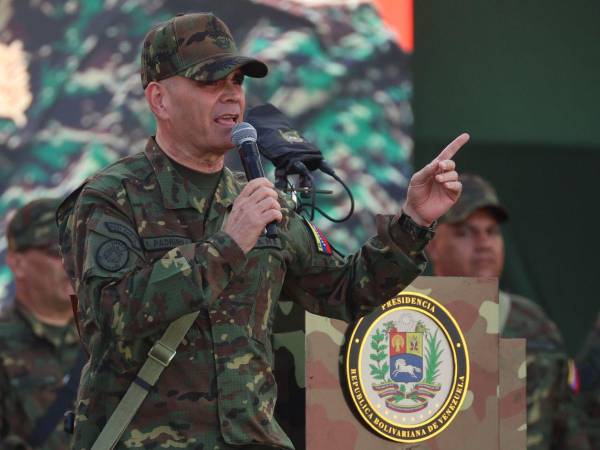 El ministro de Defensa, Vladimir Padrino López.