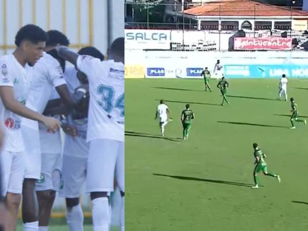 Polémica: El gol del Platense que no debió de haber contado ante Marathón