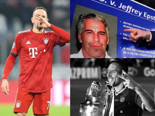 Escándalo. Franck Ribéry fue señalado por estar en los archivos de Jeffrey Epstein y el futbolista rompe el silencio para tomar una drástica decisión.