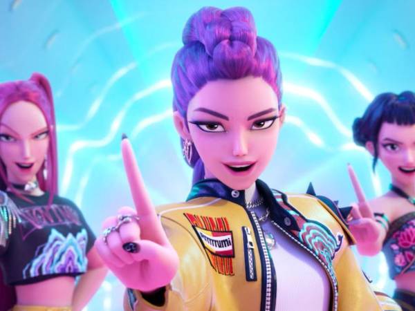 Rumi, Mira y Zoey, integrantes del grupo K-Pop del momento HUNTR/X, pronto estarán convertidas en muñecas.