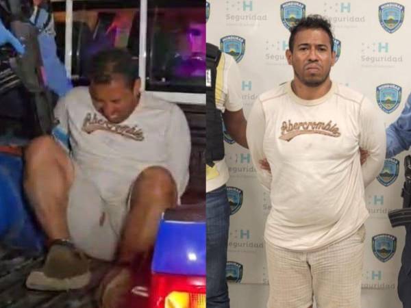 Wilfredo Antonio Molina Cárcamo fue capturado en flagrancia luego del crimen cometido en el barrio La Colina del sector Killómetro de Choloma, Cortés.