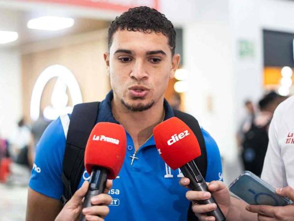 Erick Puerto en entrevista previo al viaje con la Selección de Honduras a España.
