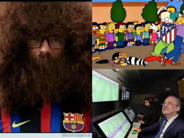 La goleada del Atlético de Madrid al Barcelona en la ida de las semifinales de la Copa del Rey no solo dejó al Barça al borde de la eliminación, sino que también desató una ola de memes virales que se burlan sin piedad del equipo catalán.