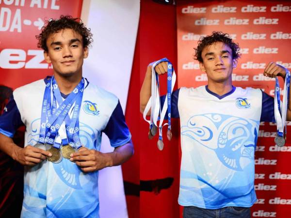 Douglas Romero busca apoyo para disputar el Mundial Juvenil de Natación en Rumania.