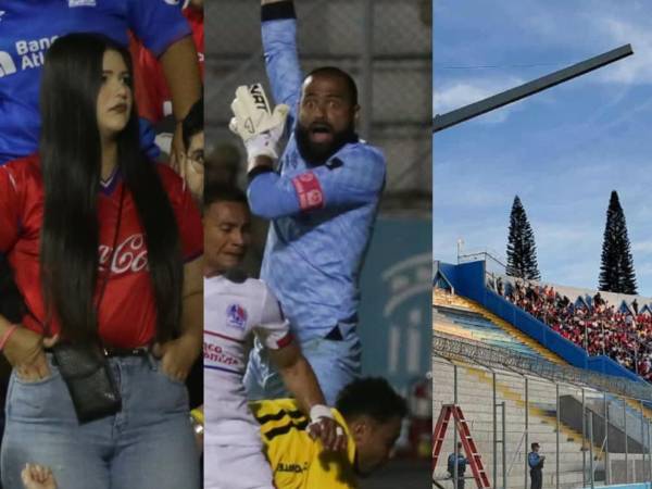 Mira las imágenes más curiosas que dejó el clásico Olimpia vs Real España en donde los albos se impusieron 2-1.