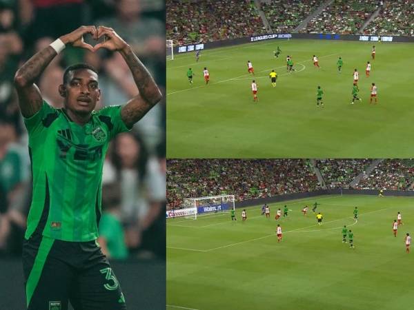 Rosales se lució con un golazo ante Tijuana en la Leagues Cup.