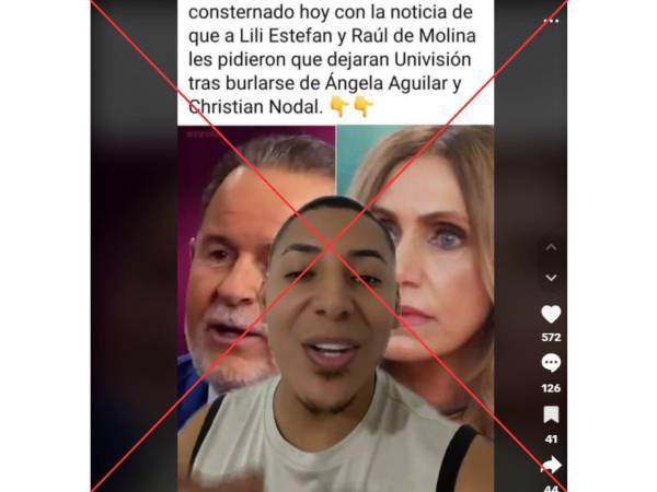 Captura de pantalla a una publicación de TikTok hecha el 2 de diciembre de 2024.