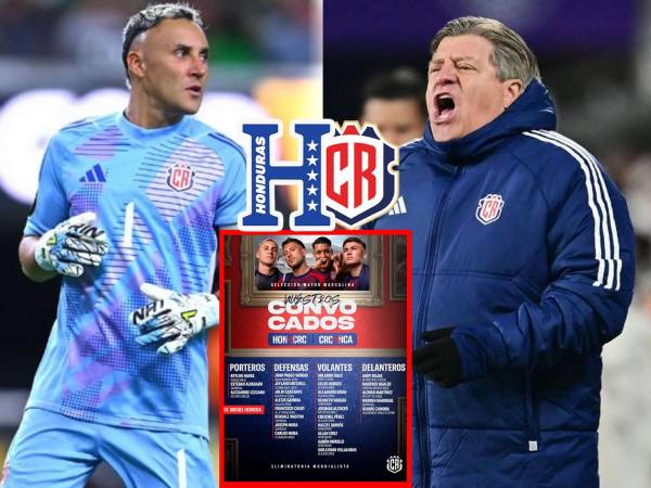 Miguel Herrera dio a conocer la convocatoria de Costa Rica para los partidos contra Honduras y Nicaragua.