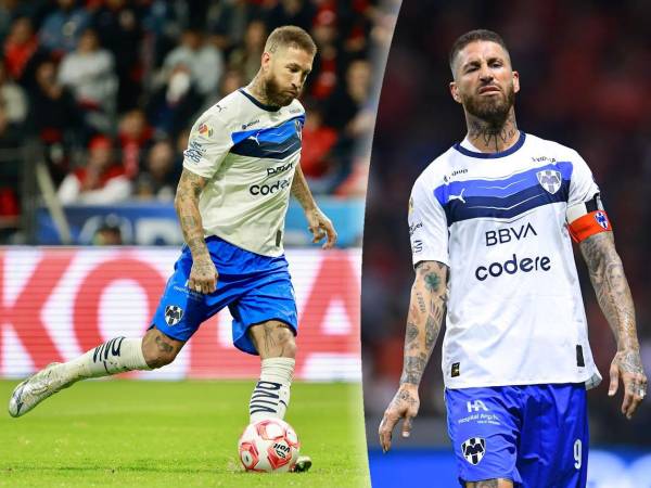 Sergio Ramos lanzó el penal a lo 'Panenka' y lo falló contra el Toluca que terminó goleando al Monterrey.