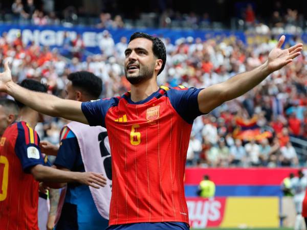 Mikel Merino fue el héroe de la selección española con su gol en el tramo final del duelo ante Bélgica.