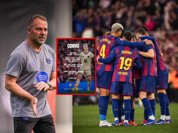 El Barcelona cuenta con dos altas en su convocatoria para el partido de hoy contra Osasuna por la Liga Española.