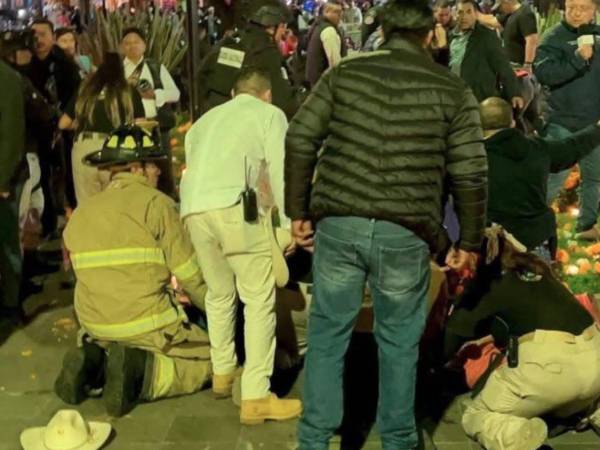 Carlos Manzo recibió seis disparos y fue trasladado a un hospital local donde posteriormente mumurió.