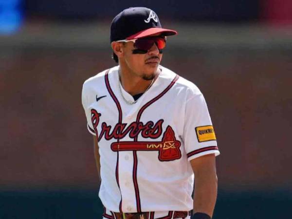 Mauricio Dubón nuevamente estuvo con los Atlanta Braves.