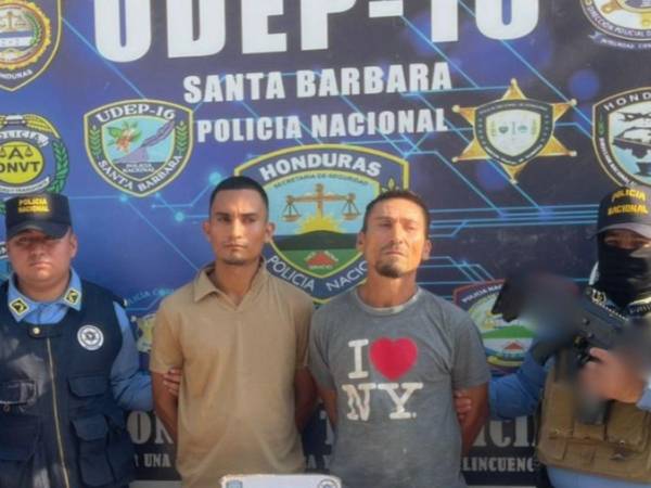 Los dos detenidos fueron puestos a las órdenes del Ministerio Público.