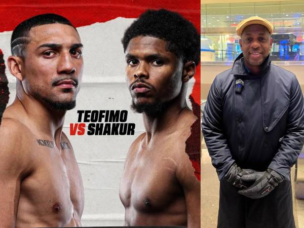 Diario La Prensa está presente en la pelea por medio del corresponsal Eduardo Solano.