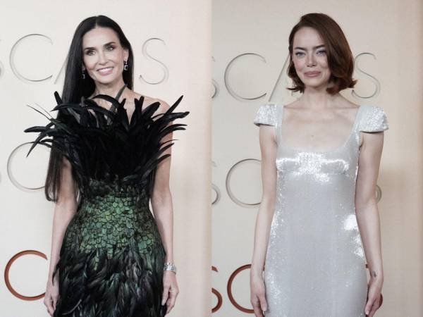 Demi Moore y Emma Stone