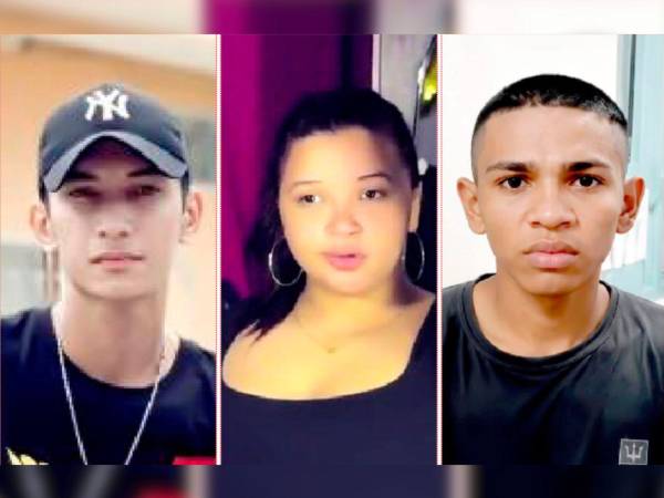 Joshua Bautista, Jensy Leiva y Brian Briones fueron las tres víctimas del ataque criminal la noche del 13 de junio en colonia Saturno.