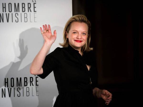 La actriz californiana Elisabeth Moss. Imagen de archivo.