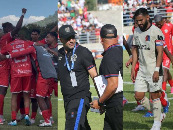 El Olimpia pasó apuros ante el Estrella Roja, pero logró rescatar un valioso empate 2-2 en Danlí. Te compartimso algunas de las imágenes.