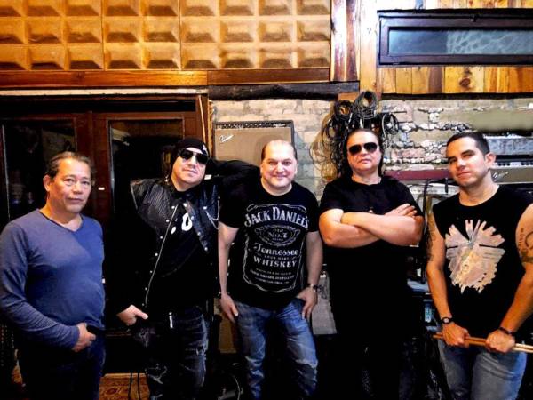 Fotografía de archivo de la banda hondureña de rock Khaoticos.